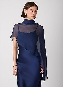 Crystle 네이비 맥시 드레스 image3