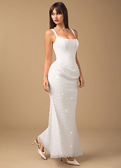 Vestido Blanco Largo Niamh image5