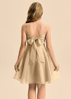 front Azazie Miko Junior Formal Dress