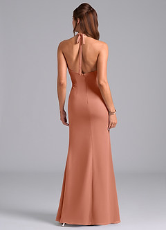 Azazie Valerie Bridesmaid Dresses MAI TAI Mermaid Pleated Chiffon Dress image6