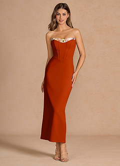 Liliah Paprika Maxi Dress image5