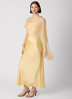 Crystle Blonde 100% Washable Silk Maxi Dress image6