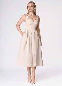 Liora Cream Midi Dress image7