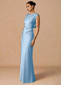 Evarine Haze Blue Maxi Dress image4