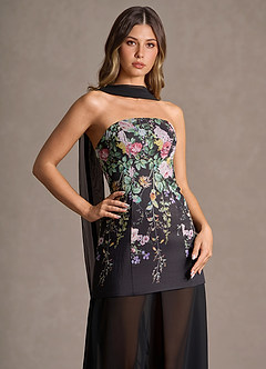 Undra Black Multi Maxi Dress image6