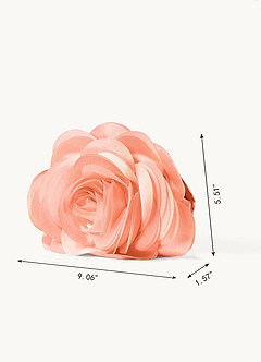 front 3D Rose Shoulder Bag