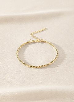 front Ensemble de bracelets multi-chaînes 6 pièces