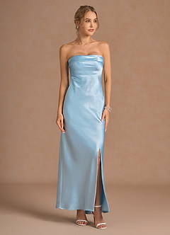Maëlys Sky Blue Maxi Dress image2