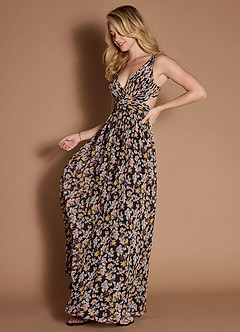 Aspen Black Multi Maxi Dress image7