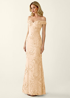 Lowlala Gul Spetsbalklänning image3