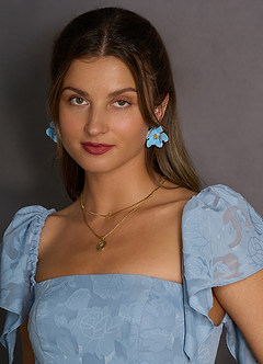 front Kolczyki Amelia Floral