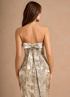 Clytia 금박 은 맥시 드레스 image7