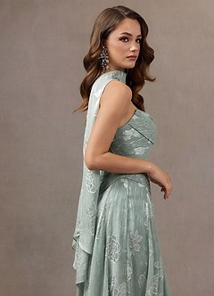 Dominica Frosted Sage Maxi Dress image10