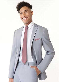 front Matte Satin Wide Tie