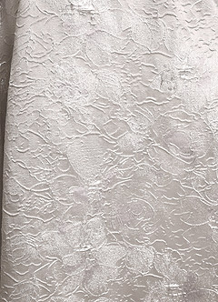 Azazie Lacey vestidos de madre de la novia Vestido de Jacquard De Plata de Jacquard Floral de Corte en A con Vestidos sin tirantes image8