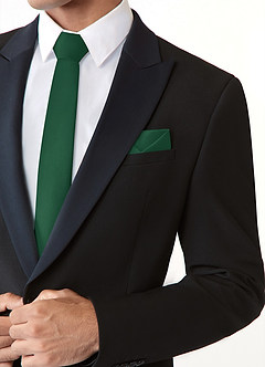 front Matte Satin Pocket Square