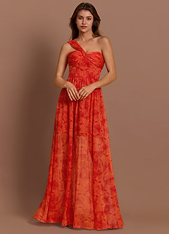 Xylia Tangerine Maxi Dress image3