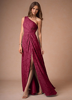 Maxi jurk Hermosa Merlot image5