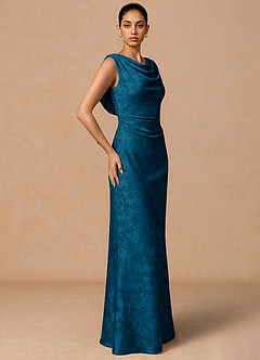 Juliska Navy Black Maxi Dress image4