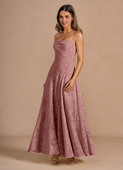 Irelia Light Pink Maxi Dress image5