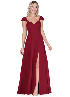 Burgundy Bridesmaid Dresses Azazie