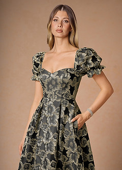 Amy 검은색 맥시 드레스 image6