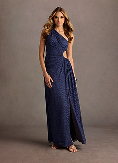 Candyce Navy Cut Out Maxi Dress image6