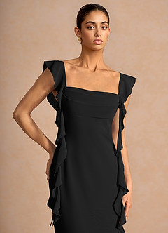 Diana Black Maxi Dress image7