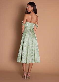 Amilia Mint Frost Midi Dress image8
