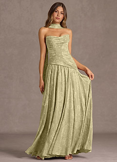 Gabriela Celadon Maxi Dress image4