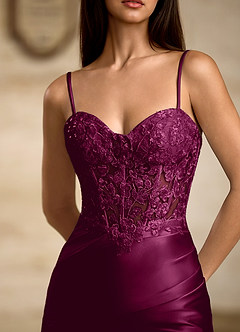 Florallay Bourgogne Robe de bal image6