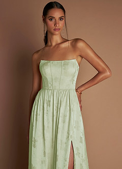 Floria Light Green Maxi Dress image5
