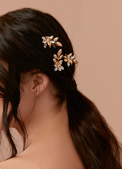 front Cristeta Hair Pin Set