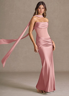 Leonore Light Pink Maxi Dress image2