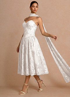 Vestido Nube Blanca Midi Astra image4