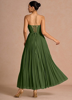 Eurydice Olive Maxi Dress image2