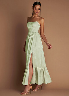 Floria Light Green Maxi Dress image4
