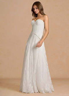 Avelyn White Maxi Dress image4