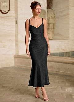 Ladow Black Jacquard Wedding Guest image3