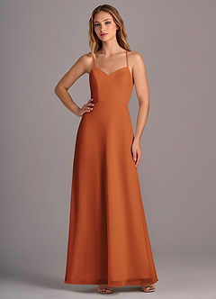 Azazie Mei Brautjungfernkleider A-Linie Chiffon Kleid Kanel image3