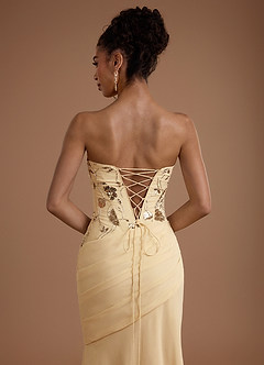 Blair Gold Sequins Maxi Dress image7