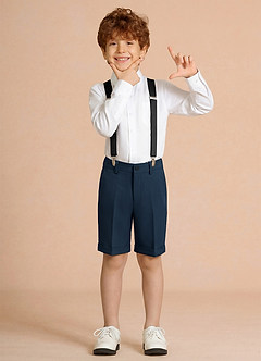 front Oliver Bleu Marine Foncé shorty