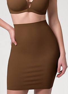 front Højtaljet sømløs shapewear-underkjole