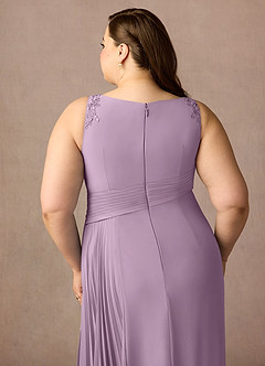 Azazie Galvan Mother of the Bride Dresses Wisteria A-Line Sequins Chiffon Dress image14