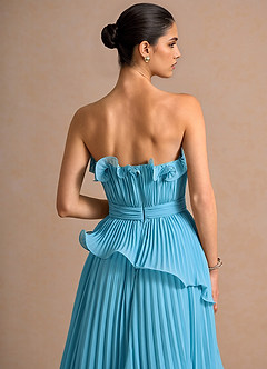 Marieline Cielo Azul Vestido largo image7