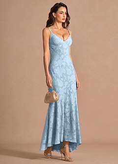 Octavia Sky Blue Maxi Dress image3