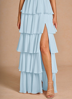 Kalista Sky Blue Maxi Dress image7