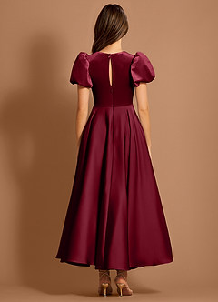 Orlisse Merlot Midi Dress image2