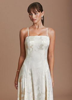 Renata Creamy White Maxi Dress image3