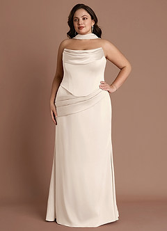 Sorrel Cream Corset Two-Piece Sets image7